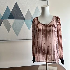 Olive & Oak ⎮ Sheer blouse